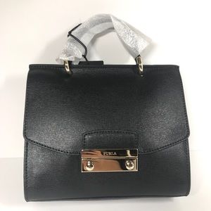 Furla Leather Mini Top Handle Satchel